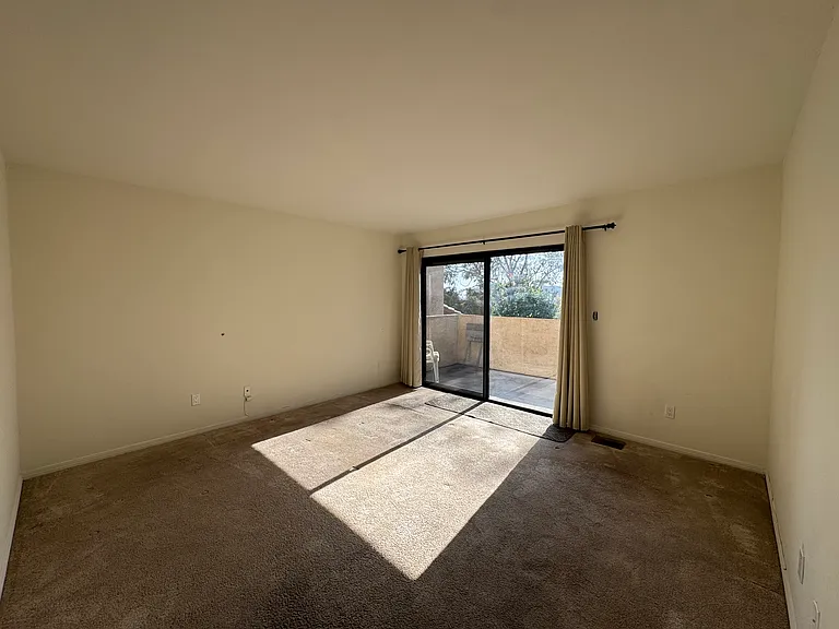 Primary bedroom with dedicated balcony
