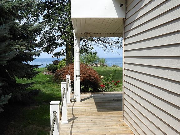 Walking along west side