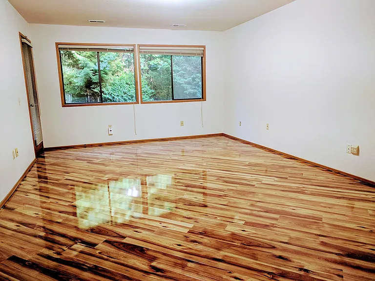 Lower level master bedroom.