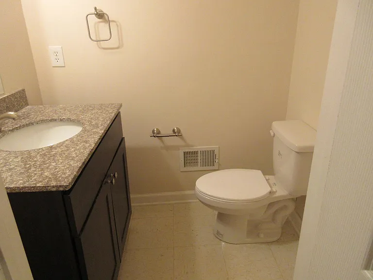 1/2 bath in basement