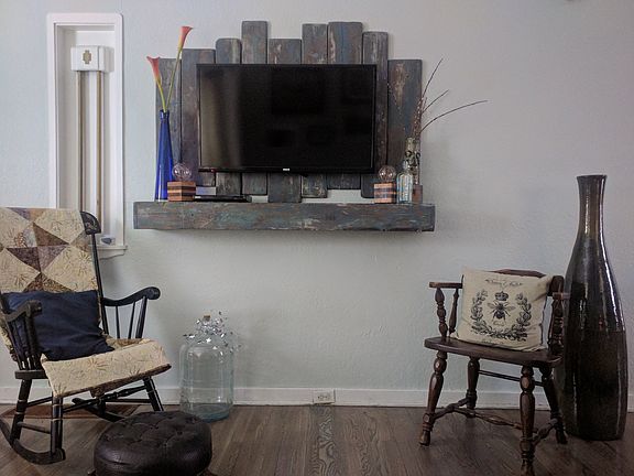 Rustic TV surround