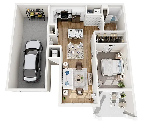 Floor plan 1C