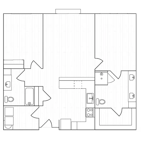 Floor plan B1HC