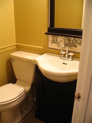 1/2 bath main level