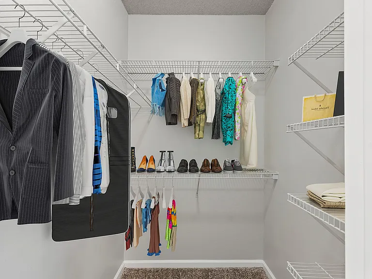 Spacious Walk-in Closet