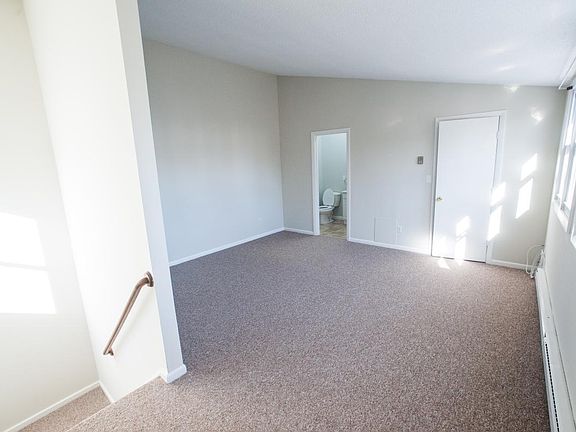 Bright bedroom with bath and closet