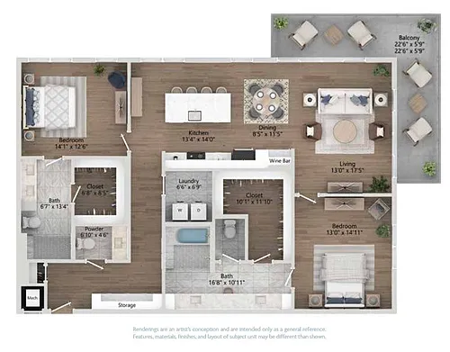 Floor plan B5