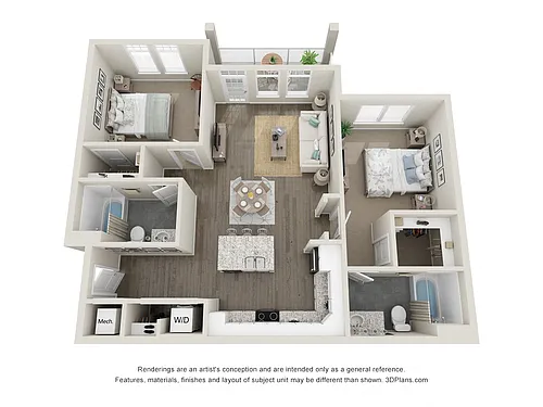 Floor plan B1-MW