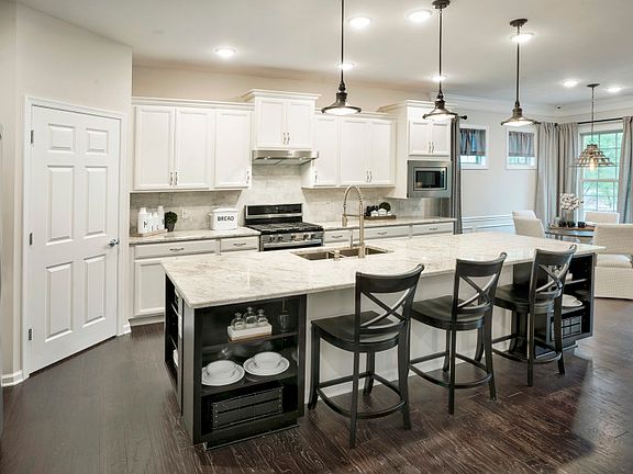 Chef-inspired kitchen with large center island