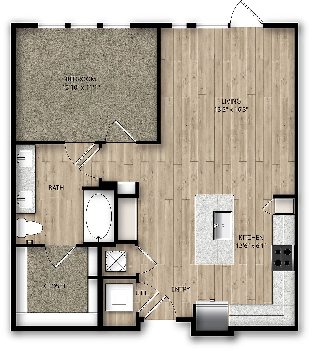 Floor plan A6
