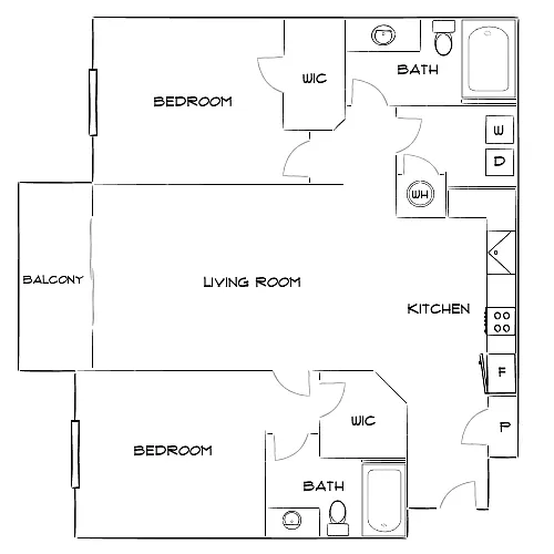 Floor plan Design 2A20