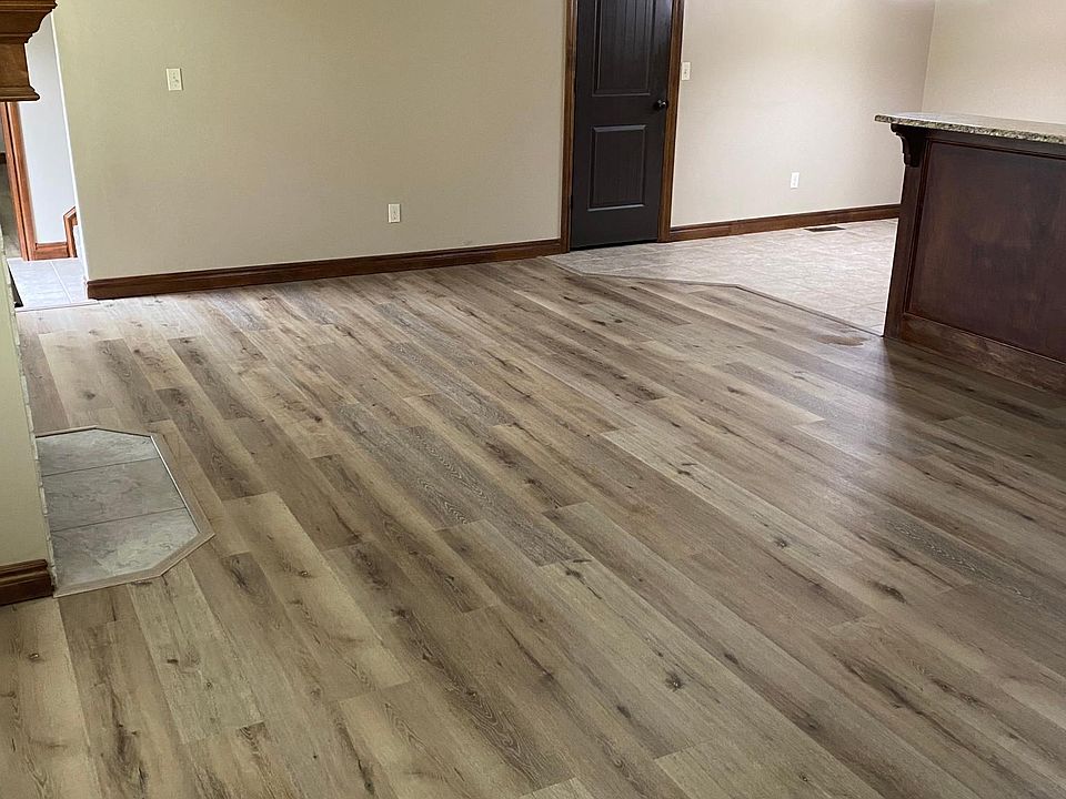 Open concept living-kitchen-dining