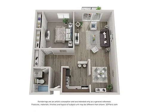 Floor plan Oak