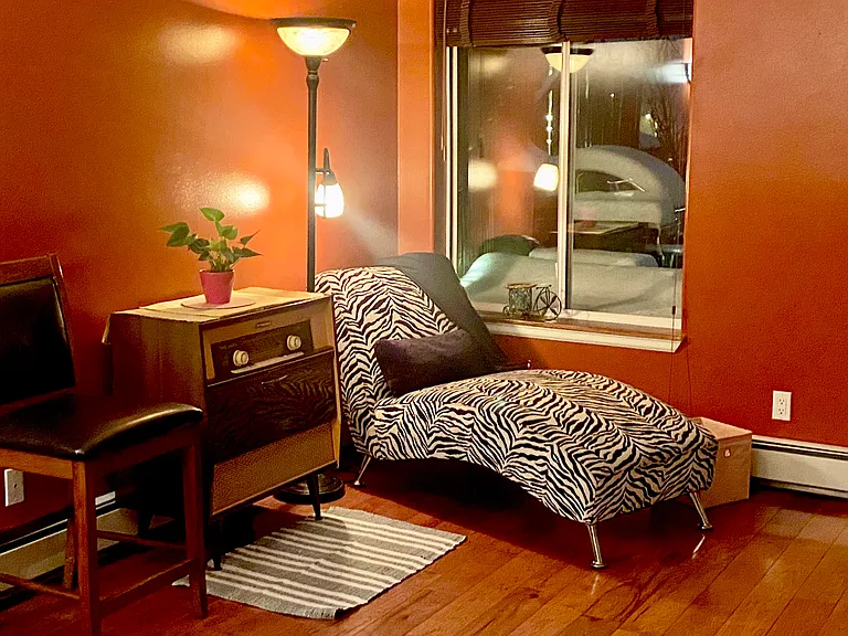 Cozy nook in living area