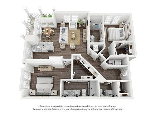 Floor plan Myakka Head