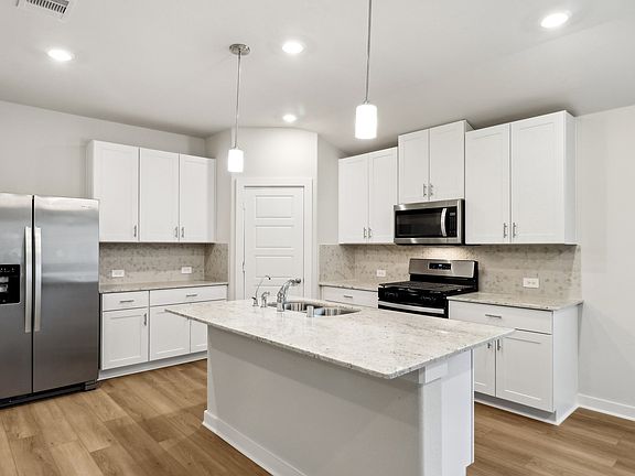 The Oleander floorplan in Stewart s Ranch of Conroe, TX.