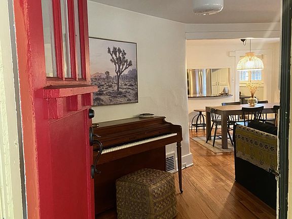 From the front door - centralized living area