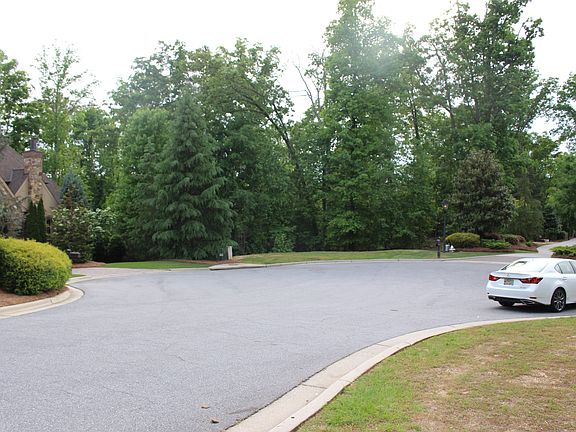 View of lot from street.