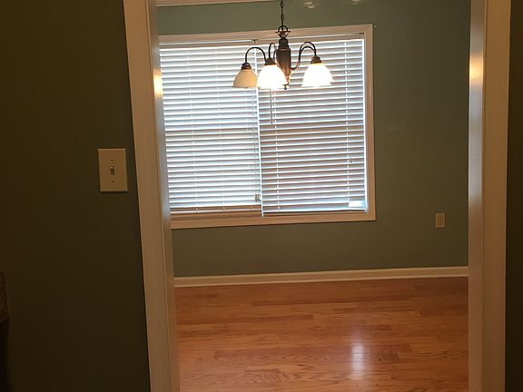 View kitchen to dining room