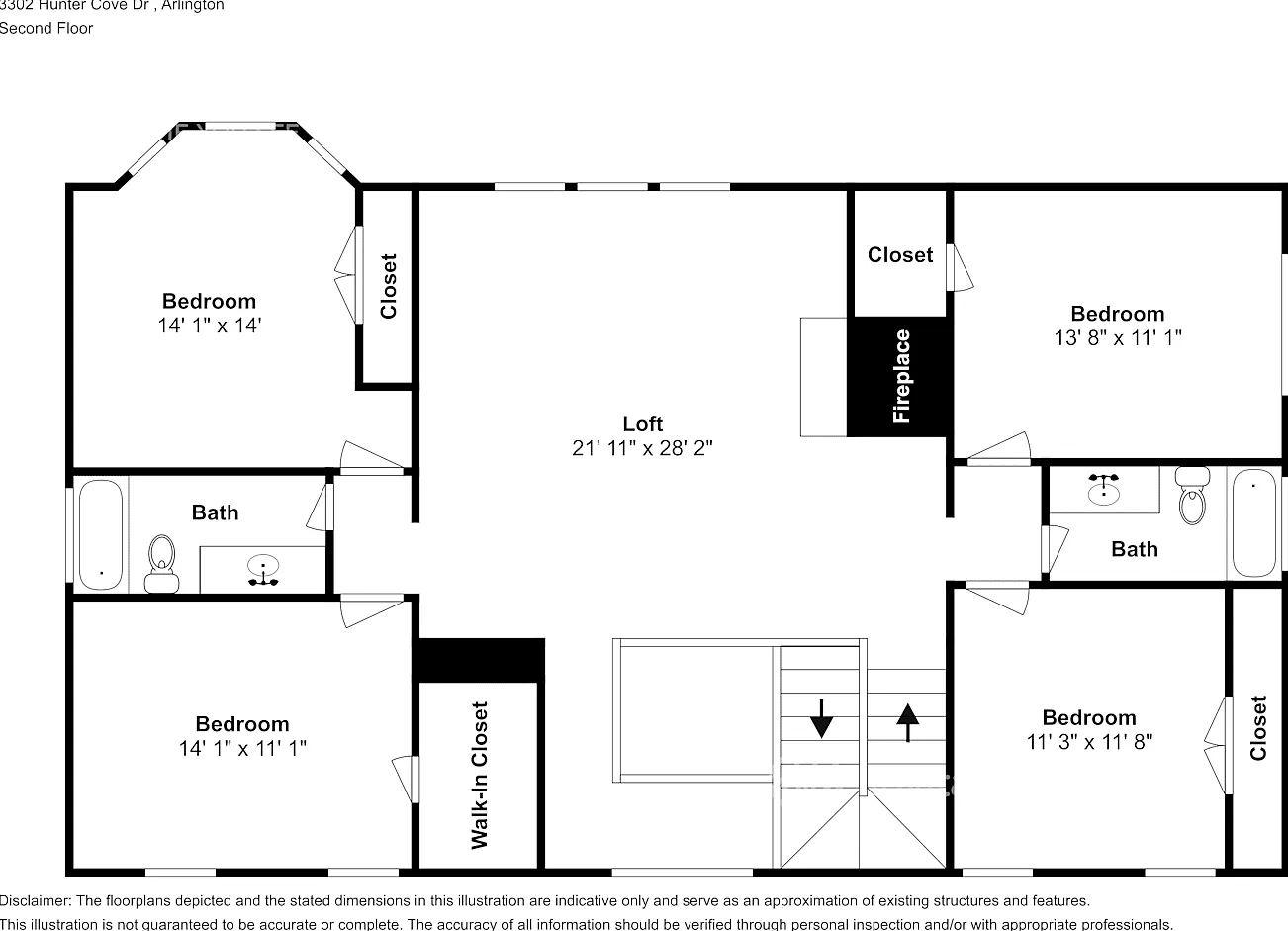 3302 Hunter Cove Dr Arlington, TX 76001 — Photo 3