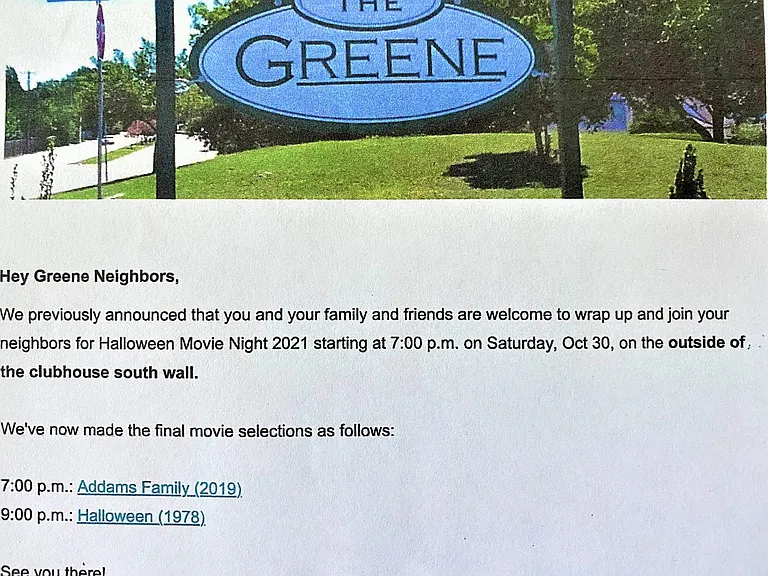 Last Halloween Movies at Clubhouse