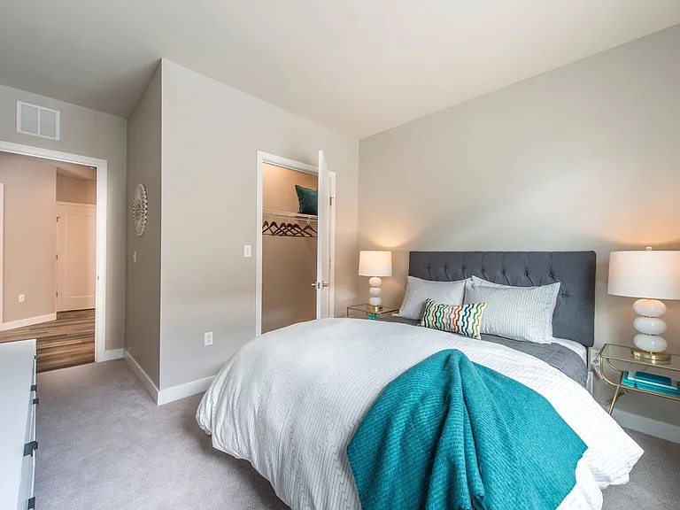 Carpeted Bedroom