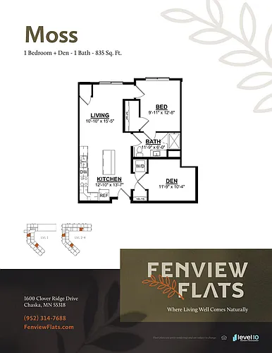 Floor plan Moss