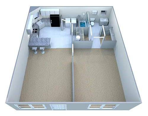 Floor plan Custom Deluxe III