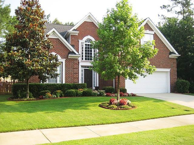 beautiful, professionally landscaped