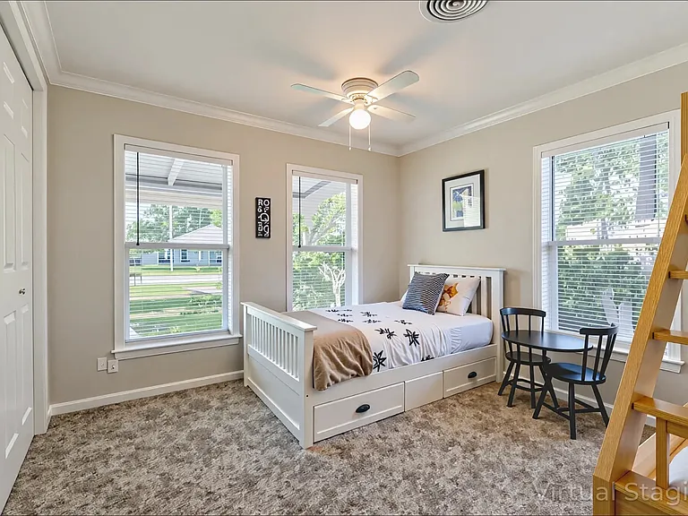 Bedroom 1 w/ Virtual Staging