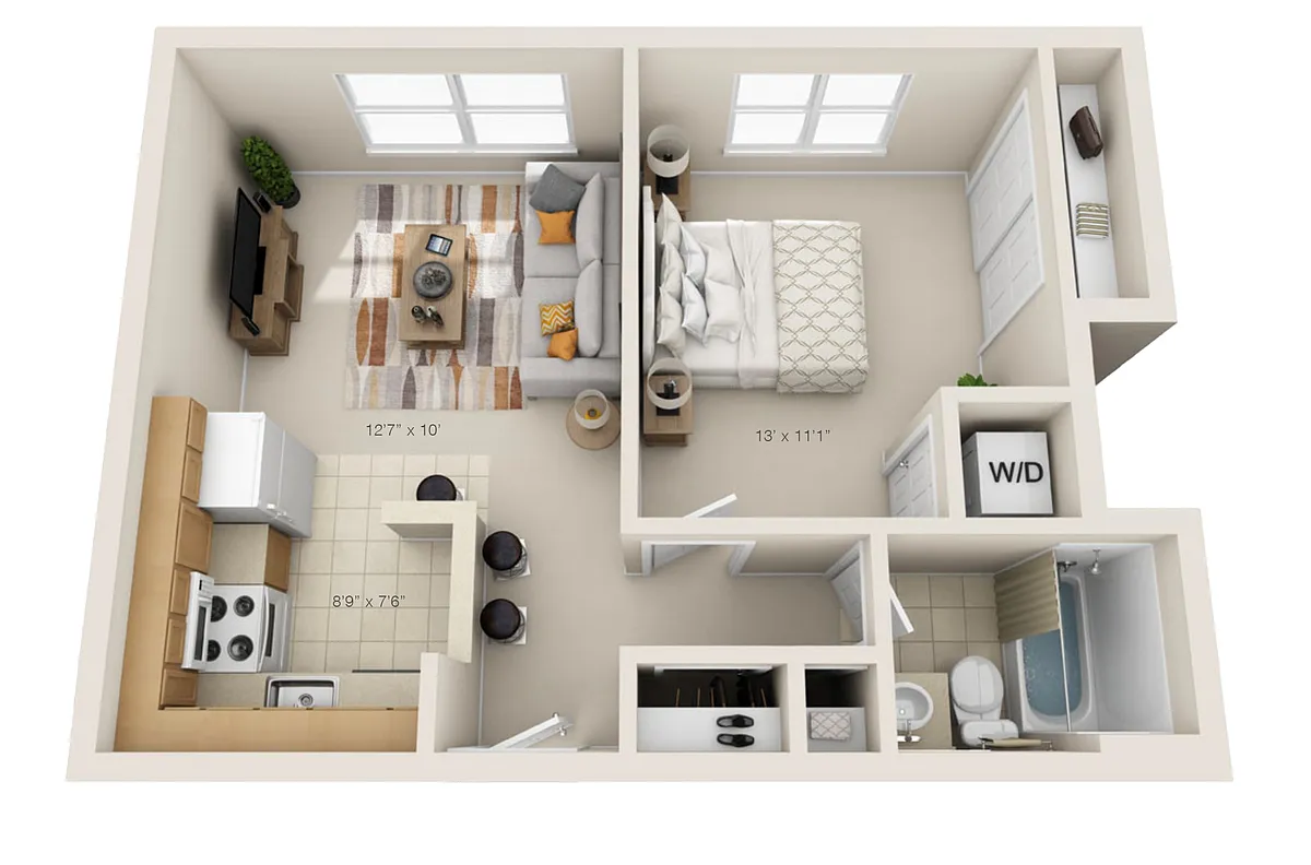 Floor plan Ascott