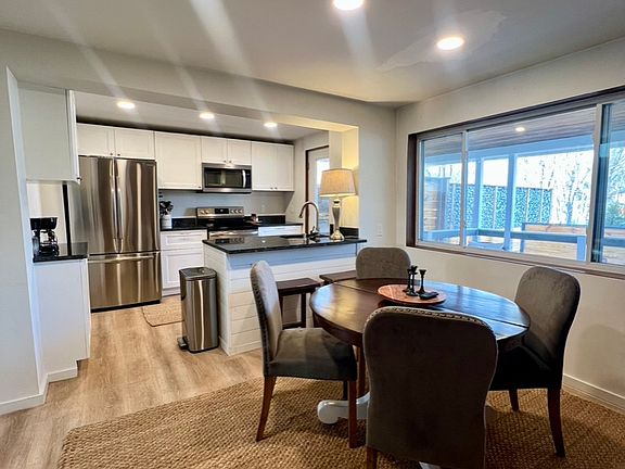 Kitchen and dining room
