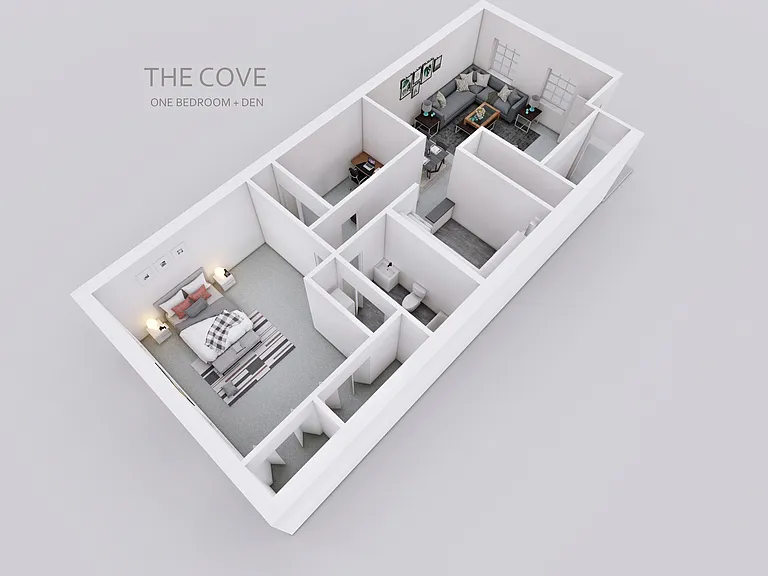 The Cove - One Bedroom + Den The Cove - One Bedroom + Den