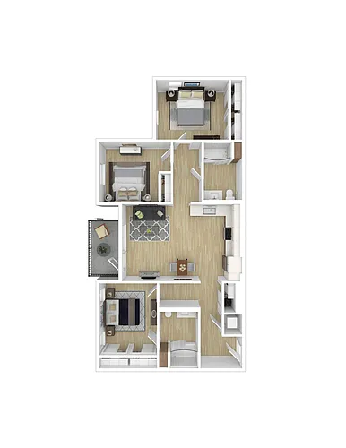 Floor plan 3X2 A
