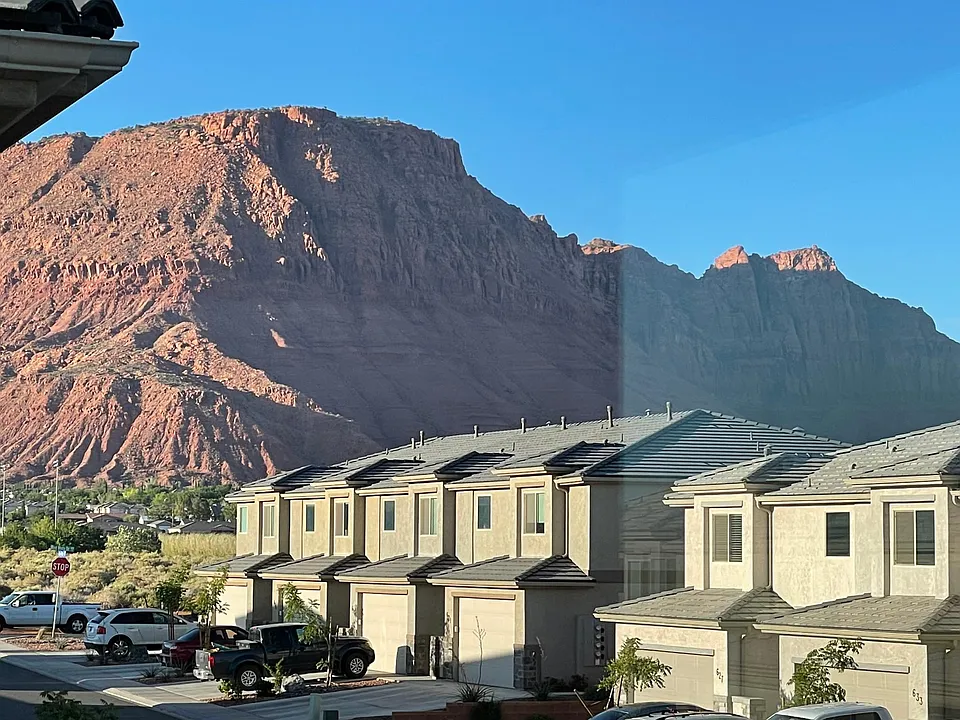 View from the master bathroom window