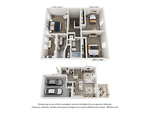 Floor plan Woodland