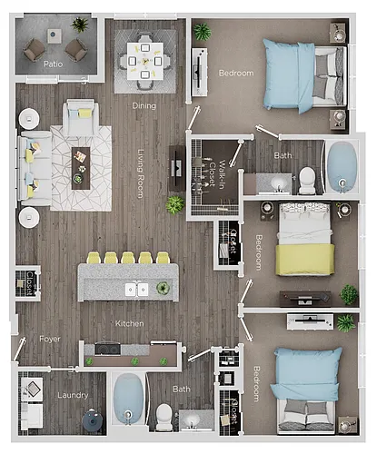 Floor plan The Hudson