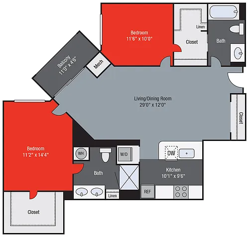 Floor plan B8