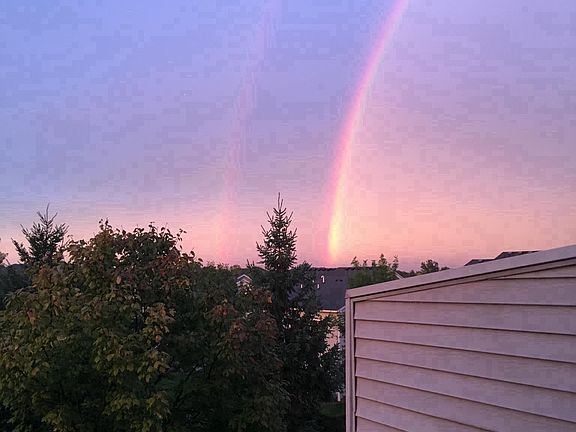 Back Patio Evening View