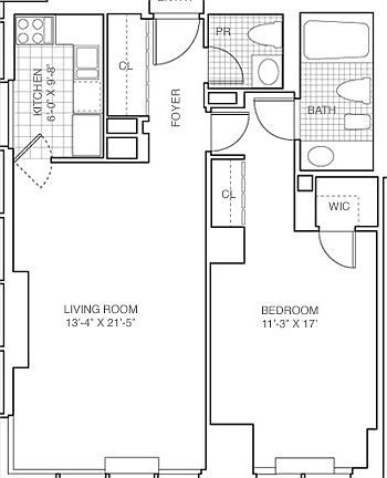 2nd image of 146 W 57th St APT 33F
