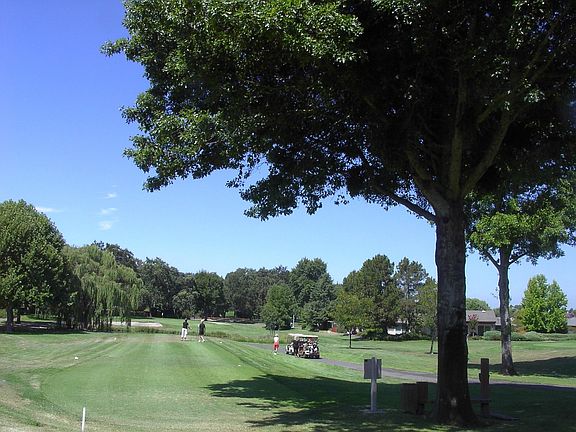 View to golf course