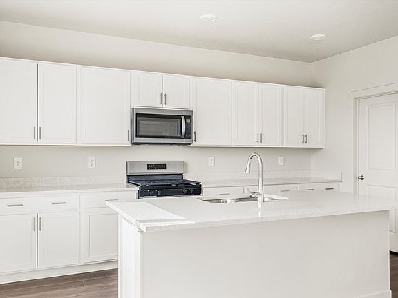 The Moab floorplan interior image taken at a Meritage Homes Community in Eagle Mountain, UT.
