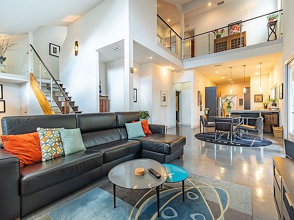Open concept living area