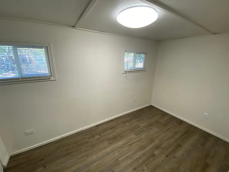 Lots of natural lighting with all brand new vinyl double pane windows. Both bedrooms are 10' x 7'