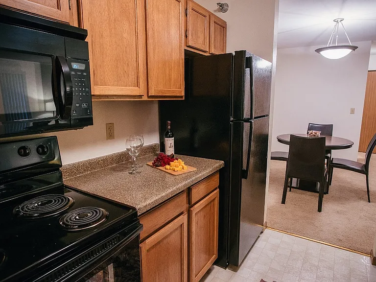 Kitchen Area and Dining Area