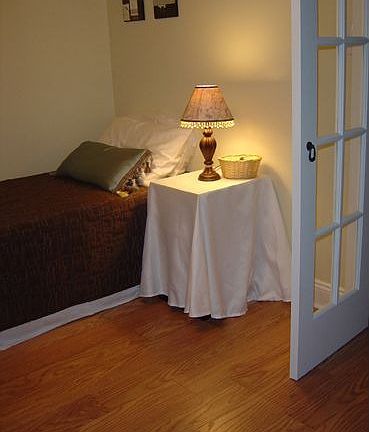 2nd bedroom, french doors!
