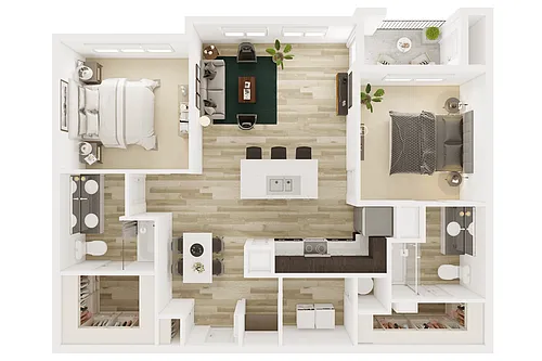 Floor plan B3
