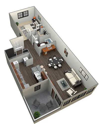 Floor plan A1