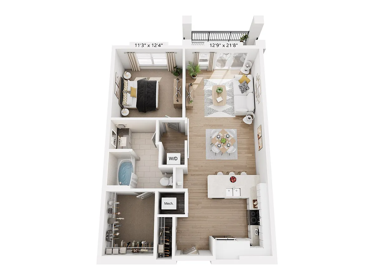 Floor plan Druid