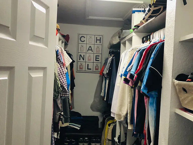 Master closet